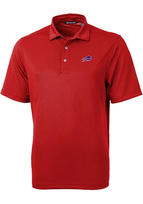 Cutter and Buck Buffalo Bills Mens Virtue Eco Pique Short Sleeve Polo