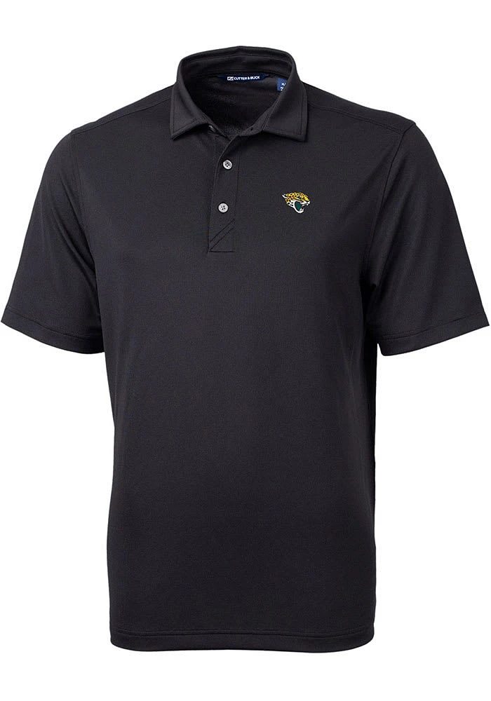 Cutter and Buck Jacksonville Jaguars Mens Virtue Eco Pique Short Sleeve Polo