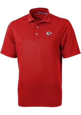 Cutter and Buck Kansas City Chiefs Mens Virtue Eco Pique Short Sleeve Polo