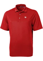 Cutter and Buck New York Giants Mens Virtue Eco Pique Short Sleeve Polo