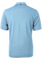 Cutter and Buck Tennessee Titans Mens Light Blue Virtue Eco Pique Short Sleeve Polo