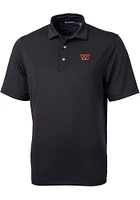 Cutter and Buck Washington Commanders Mens Virtue Eco Pique Short Sleeve Polo