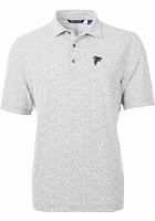 Cutter and Buck Atlanta Falcons Mens Virtue Eco Pique Botanical Short Sleeve Polo