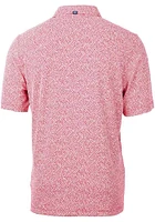 Cutter and Buck Tampa Bay Buccaneers Mens Virtue Eco Pique Botanical Short Sleeve Polo