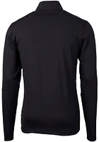 Cutter and Buck Washington Commanders Mens Virtue Eco Pique Long Sleeve Qtr Zip Pullover