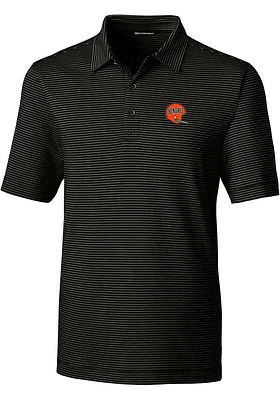 Cutter and Buck Cincinnati Bengals Historic Forge Pencil Stripe Big Tall Polo