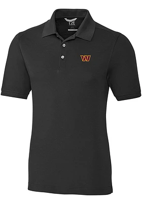 Cutter and Buck Washington Commanders Mens Advantage Short Sleeve Polo