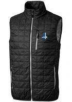 Cutter and Buck Detroit Lions Big Tall Historic Rainier PrimaLoft Mens Vest