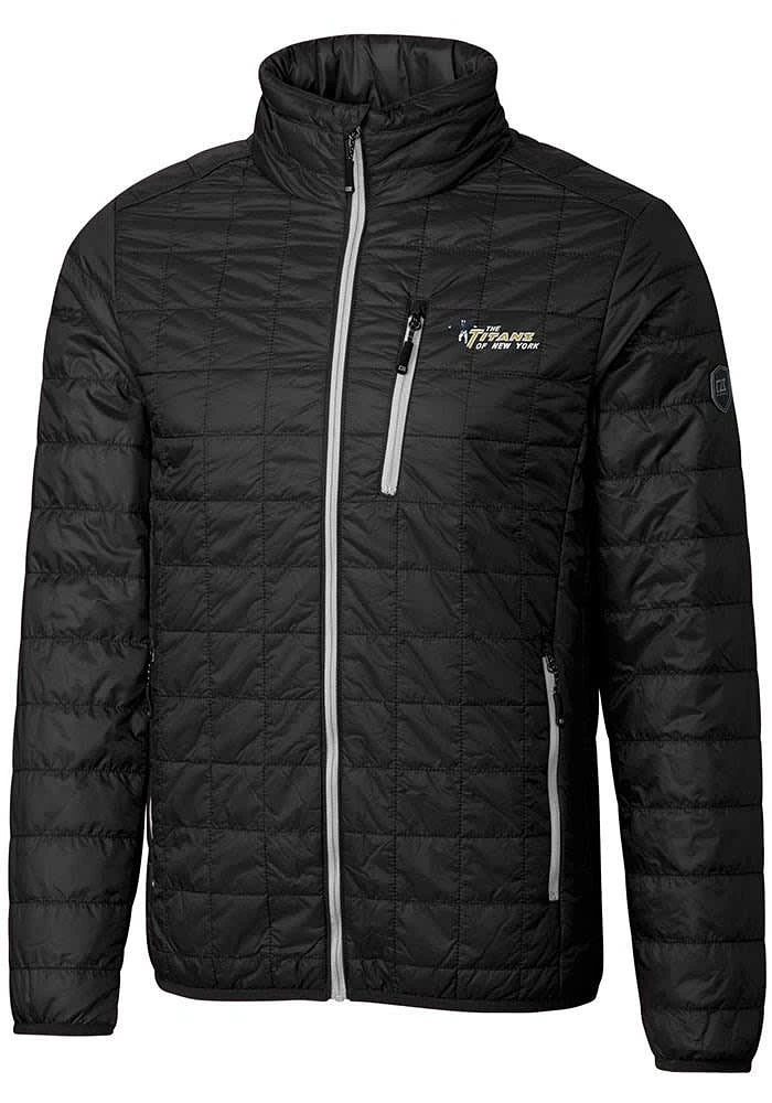 Cutter and Buck New York Jets Mens Historic Rainier PrimaLoft Filled Jacket