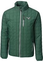 Cutter and Buck Philadelphia Eagles Mens Kelly Green Rainier PrimaLoft Filled Jacket