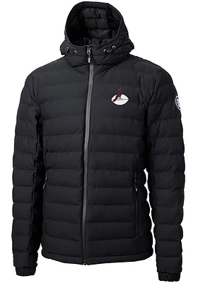 Cutter and Buck Arizona Cardinals Mens Black Historic Mission Ridge Repreve Filled Jacket