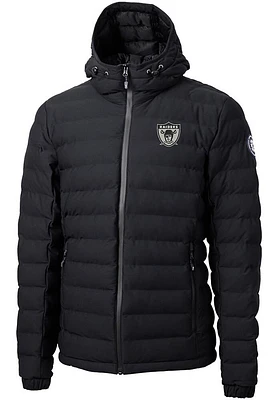 Cutter and Buck Las Vegas Raiders Mens Black Historic Mission Ridge Repreve Filled Jacket