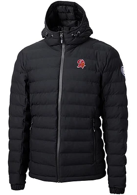 Cutter and Buck Tampa Bay Buccaneers Mens Black Historic Mission Ridge Repreve Filled Jacket