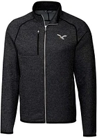 Cutter and Buck Philadelphia Eagles Mens Charcoal Historic Mainsail Medium Weight Jacket