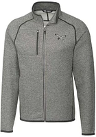 Cutter and Buck Philadelphia Eagles Mens Grey Historic Mainsail Medium Weight Jacket