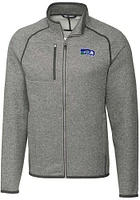Cutter and Buck Seattle Seahawks Mens Grey Historic Mainsail Medium Weight Jacket