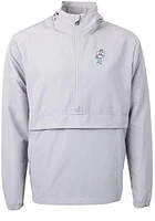 Cutter and Buck Houston Texans Mens Grey Historic Charter Eco Pullover Jackets