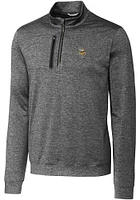 Cutter and Buck Minnesota Vikings Mens Charcoal Stealth Long Sleeve Qtr Zip Pullover