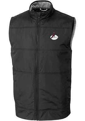 Cutter and Buck Arizona Cardinals Mens Historic Stealth Sleeveless Jacket