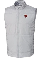 Cutter and Buck Chicago Bears Mens Grey Historic Stealth Sleeveless Jacket