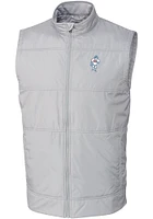 Cutter and Buck Houston Texans Mens Grey Historic Stealth Sleeveless Jacket
