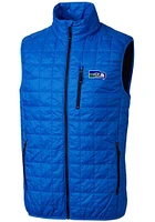 Cutter and Buck Seattle Seahawks Mens Blue Rainier PrimaLoft Sleeveless Jacket
