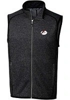 Cutter and Buck Arizona Cardinals Mens Charcoal Historic Mainsail Sleeveless Jacket
