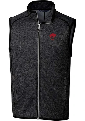 Cutter and Buck Buffalo Bills Mens Charcoal Historic Mainsail Sleeveless Jacket