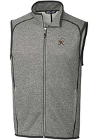 Cutter and Buck Cleveland Browns Mens Grey Historic Mainsail Sleeveless Jacket