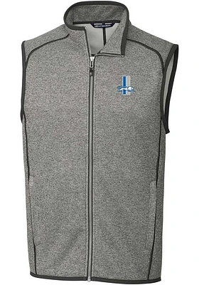 Cutter and Buck Detroit Lions Mens Grey Historic Mainsail Sleeveless Jacket