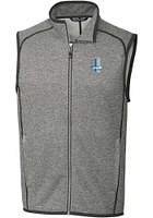 Cutter and Buck Detroit Lions Mens Grey Historic Mainsail Sleeveless Jacket
