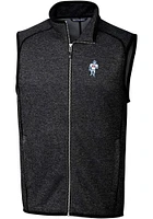 Cutter and Buck Houston Texans Mens Charcoal Historic Mainsail Sleeveless Jacket