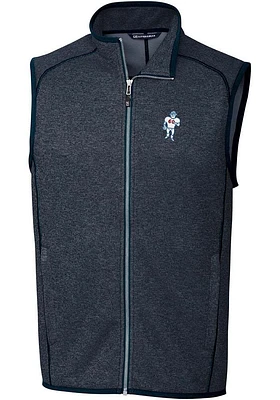 Cutter and Buck Houston Texans Mens Navy Blue Historic Mainsail Sleeveless Jacket