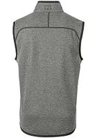 Cutter and Buck Las Vegas Raiders Mens Grey Historic Mainsail Sleeveless Jacket