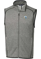 Cutter and Buck Los Angeles Chargers Mens Grey Historic Mainsail Sleeveless Jacket