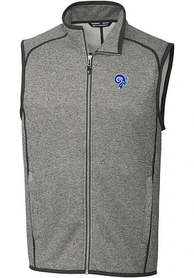 Cutter and Buck Los Angeles Rams Mens Historic Mainsail Sleeveless Jacket