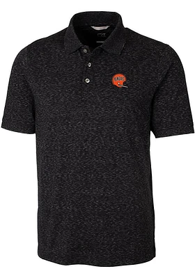 Cutter and Buck Cincinnati Bengals Mens Historic Advantage Space Dye Short Sleeve Polo
