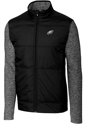 Cutter and Buck Philadelphia Eagles Mens Stealth Medium Weight Jacket