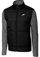 Cutter and Buck Philadelphia Eagles Mens Stealth Medium Weight Jacket