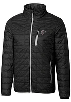 Cutter and Buck Atlanta Falcons Mens Black Rainier PrimaLoft Filled Jacket