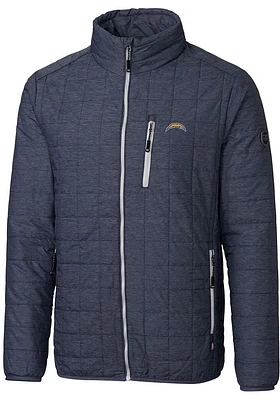 Cutter and Buck Los Angeles Chargers Mens Rainier PrimaLoft Filled Jacket