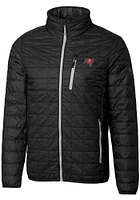 Cutter and Buck Tampa Bay Buccaneers Mens Black Rainier PrimaLoft Filled Jacket