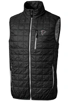 Cutter and Buck Atlanta Falcons Mens Black Rainier PrimaLoft Sleeveless Jacket