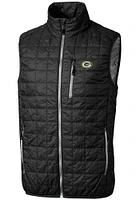 Cutter and Buck Green Bay Packers Mens Rainier PrimaLoft Sleeveless Jacket