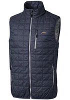 Cutter and Buck Los Angeles Chargers Mens Rainier PrimaLoft Sleeveless Jacket