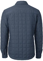Cutter and Buck Chicago Bears Mens Grey Rainier PrimaLoft Outerwear Lined Jacket