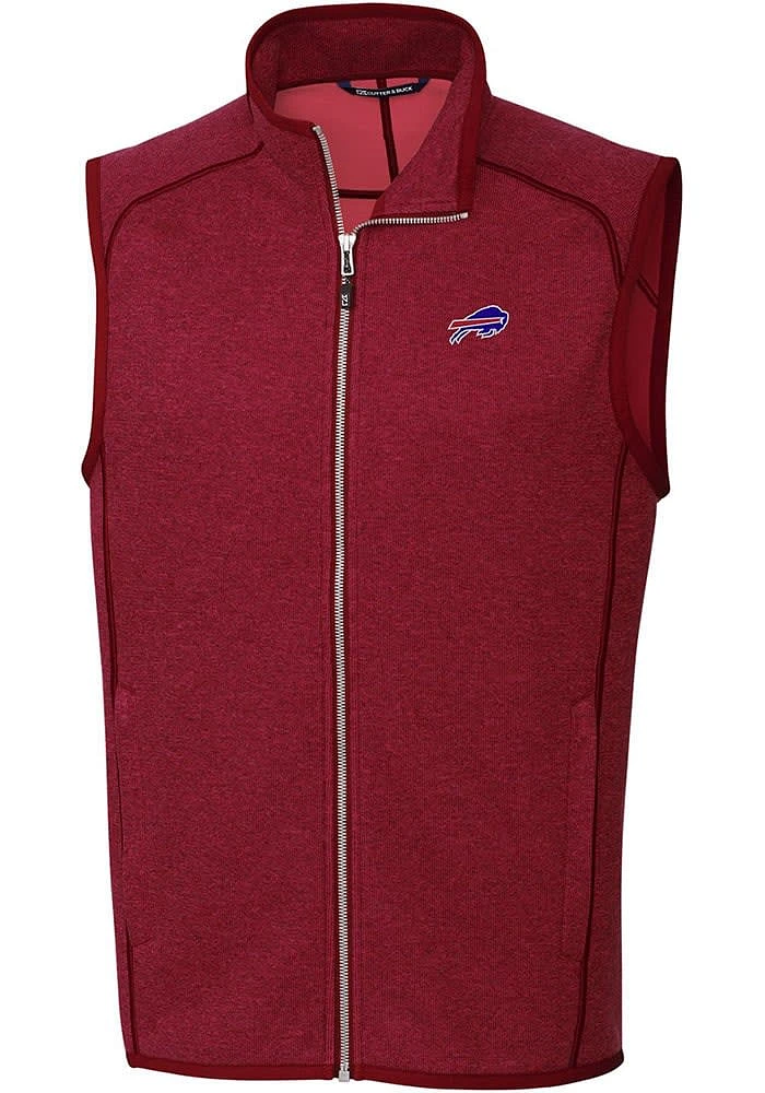 Cutter and Buck Buffalo Bills Mens Mainsail Sleeveless Jacket