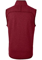 Cutter and Buck Tennessee Titans Mens Red Mainsail Sleeveless Jacket