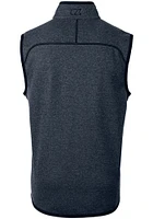 Cutter and Buck Tennessee Titans Mens Navy Blue Mainsail Sleeveless Jacket