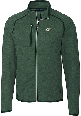 Cutter and Buck Green Bay Packers Mens Mainsail Medium Weight Jacket